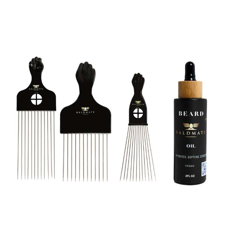 Beard oil & Beard comb